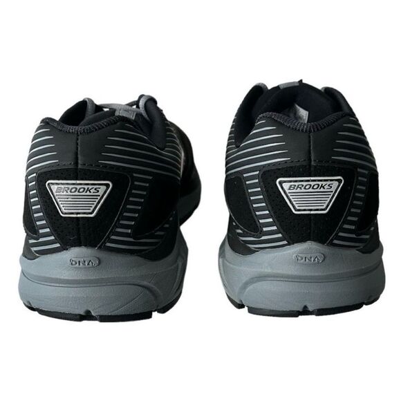 Brooks Addiction Walker Black Suede Walking Shoes Men’s 8 4E Extra Wide